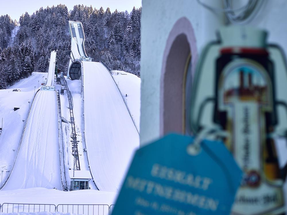 Отель Olympiahaus Гармиш-Партенкирхен Экстерьер фото